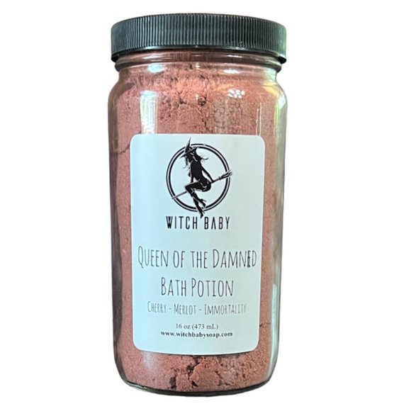 RARE Limited Edition Witch Baby Queen of the Damned Bath Potion, Jar #1, 16 ozs. - Picture 5 of 5